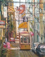 初夏の陽射し(リスボン)