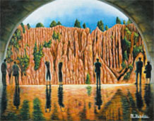 Sand Pillars