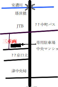 三重画廊 地図
